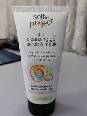 cleansing gel scrub and mask