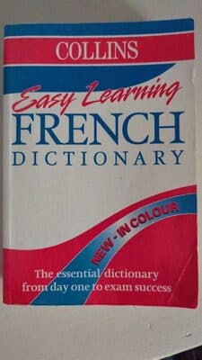 Easy learning French dictionary