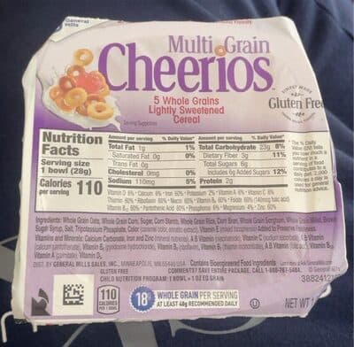 Multigran Cheerios
