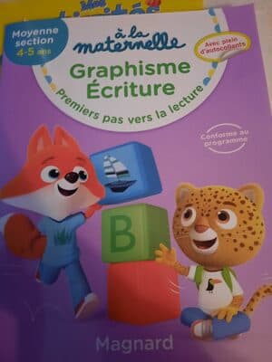 graphisme écriture à la maternelle