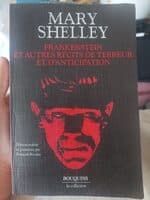 Marry Shelly Frankenstein et autres récits de terreur et d'anticipation
