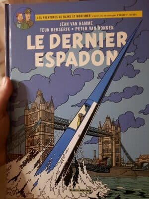 le dernier espadon Blake et Mortimer