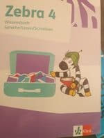 Zebra 4 Deutsch Wissensbuch