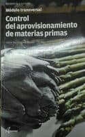 Control del aprovisionamiento de materias primas.