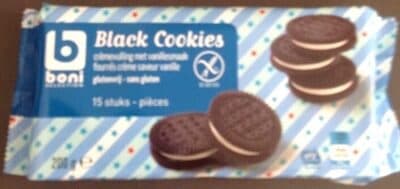 Black cookies