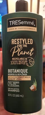 'Restyled for the Planet' Botanique Shampoo with Coconut Milk & Aloe Vera