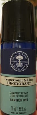 Peppermint & Lime Deodorant