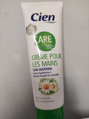 CARE CREME POUR LES MAINS - CIEN