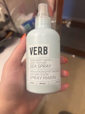 Sea spray