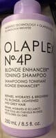 No. 4P Blonde Enhancer Toning Shampoo