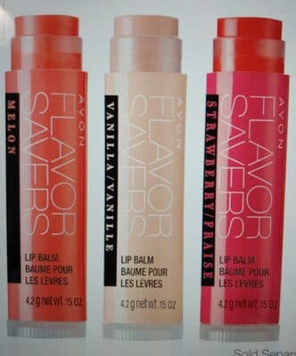Flavored lip balm