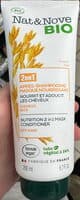 Après-shampooing masque nourrissant 2 en 1 avoine