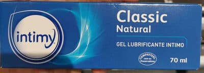 Classic natural gel lubricante