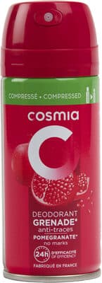 Déodorant compressé