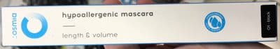 Mascara hypoallergénique Noir 01