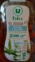 gel douche bio verveine aloe vera