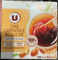 Cire orientale au sucre