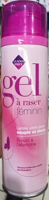 Gel à raser féminin