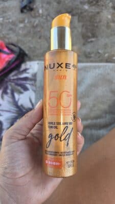 Nuxe sun oil 50spf