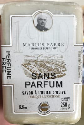 Savon à l'huile d'olive sans parfum