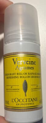 Refreshing roll-on deodorant verveine agrumes