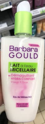 Lait à l'eau micellaire Démaquillant Hydra Confort