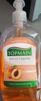 Savon liquide parfum pêche