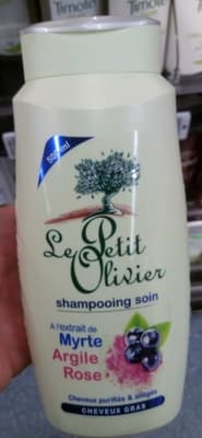 Shampooing soin à l'extrait de Myrte Argile Rose