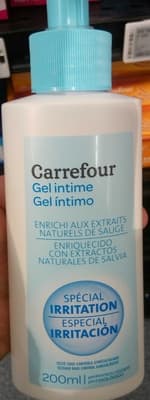 Gel intime enrichi aux extraits naturels de sauge - Spécial irritation
