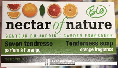 Savon tendresse parfum à l'orange