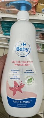 Lait de toilette hydratant