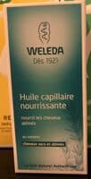 Huile capillaire nourrissante