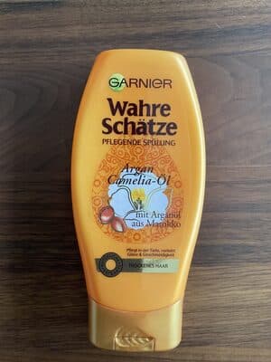 Wahre Schätze Pflegende Spülung Argan Camelia-Öl