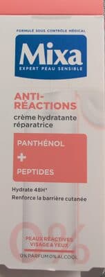 Crème anti réactions