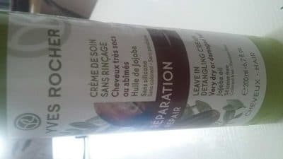 Réparation - Crème de soin sans rinçage
