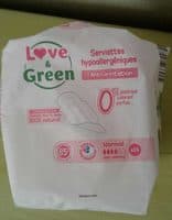 Serviettes hypoallergéniques anti-irritation Normal