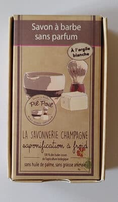 Savon à barbe sans parfum