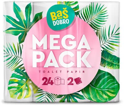 Toalet papir mega pack