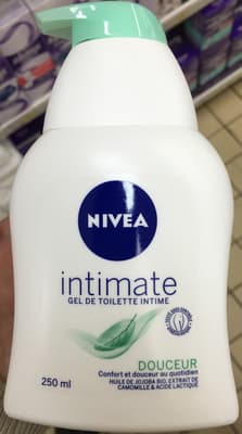 Intimate gel de toilette intime Douceur Huile de jojoba bio, Extrait de camomille & Acide lactique
