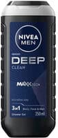 NIVEA Men deep clean shower gel