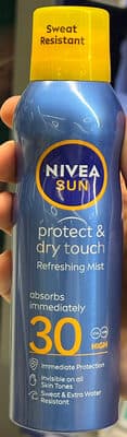 Protect & dry touch spray, SPF30