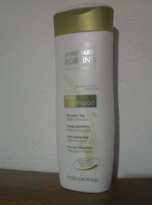 mild shampoo