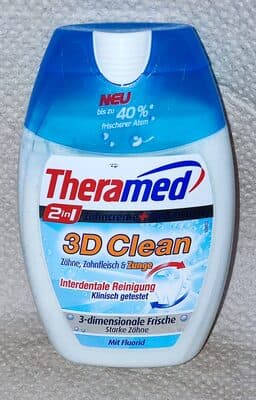 3D Clean 2in1 Zahncreme + Mundwasser