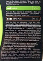 Tampons super avec applicateur