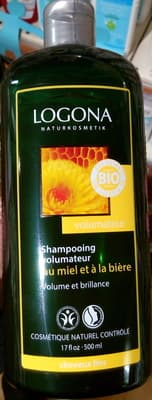 Shampooing volumateur au miel et à la bière