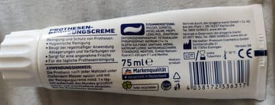 Prothesenreinigungscreme