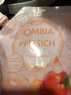 Seife Flüssig- Ombia Pfirsich Aldi