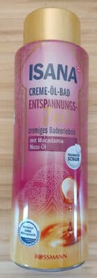 CREME-ÖL-BAD ENTSPANNUNGS-Zeit cremiges Badeerlebnis mit Macadamia-Nuss-Öl