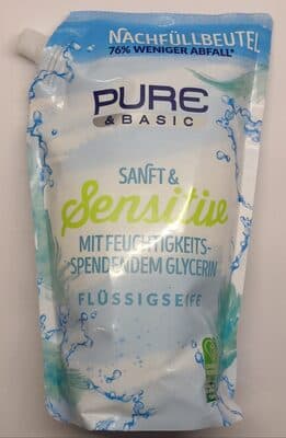 Flüssigseife sanft & sensitive Nachfüllbeutel