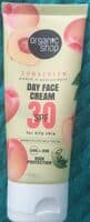 Sunscreen peach + antioxidant day face cream SPF 30 for oily skin